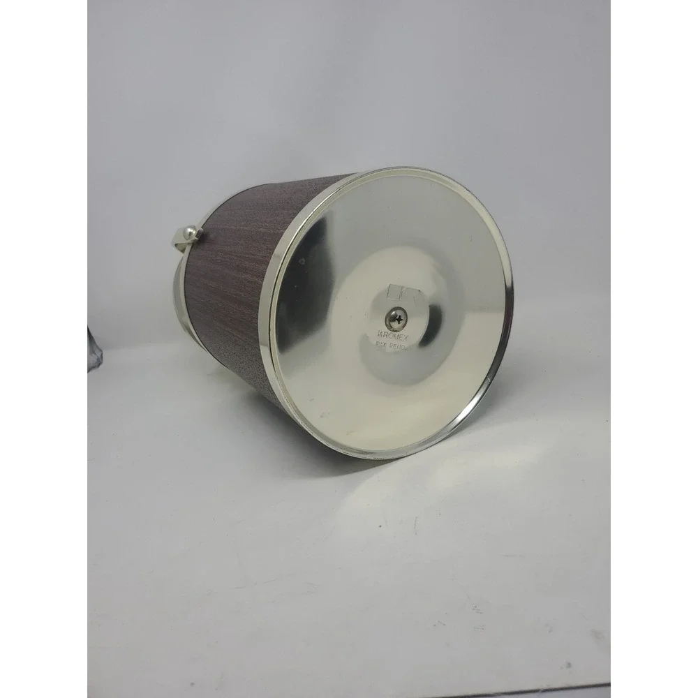 Vintage Mid Century Modern Copper Colored Kromex Ice Bucket RETRO!